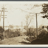 View of West Main Street. E. Larrabee (1873) on left. C. Sammis (1873) on right. Oyster Bay, Oyster Bay