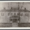 Fort Neck House, originally known as Tryon Hall. David R. Floyd-Jones homestead. North side South Country Road. Massapequa, Oyster Bay