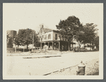 Manillo's Saloon. NW corner Broadway and Barkley Street. Hicksville, Oyster Bay