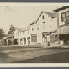 View of stores. North side Herzog Place, west of Broadway. Hicksville, Oyster Bay