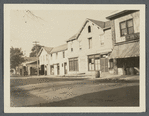 View of stores. North side Herzog Place, west of Broadway. Hicksville, Oyster Bay