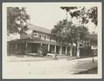 Hicksville Hotel. NW corner Jerusalem Ave. and Barkley Street. Built by lgnatz August Hauser in 1888. Hicksville, Oyster Bay