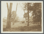 Rear of Youngs homestead. North side East Main Street (on Cove Road), at junction of road from Cove Neck. Oyster Bay, Oyster Bay