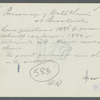 Parsonage of Dutch Church at Brookville. (Notes on back of photo.) Brookville, Oyster Bay