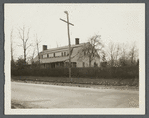 O. Platt house. North side Montauk Highway, east of Brookhaven P.O. and Capt. Seaman house. Brookhaven, Brookhaven