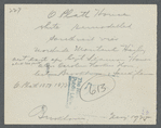 O. Platt house. North side Montauk Highway, east of Brookhaven P.O. and Capt. Seaman house. Brookhaven, Brookhaven