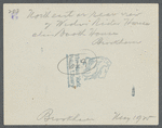 Widow Rider house, alias Booth house. South side Beaverdam Road, near east end of settlement. Brookhaven, Brookhaven