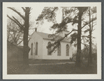 Presbyterian Church. South side Montauk Highway, east of junction with road to Yaphank (Gerard Road). Built about 1740, rebuilt 1828.  South Haven, Brookhaven