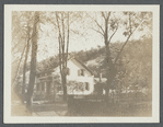 View of houses. Corner Jones Street and Liberty Ave., opp. cupola houses. Port Jefferson, Brookhaven