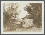 View of cupola houses. Corner Jones Street and Liberty Ave. Port Jefferson, Brookhaven