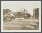 View of Jones Street: road to Depot. Port Jefferson, Brookhaven