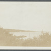 View of west side Port Jefferson Harbor, at Dyer's Neck. Port Jefferson, Brookhaven