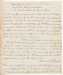 Letters from John Lloyd and William Stephenson