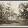 Thompson house. West side of eastern road leading from Setauket Mill Pond to Stony Brook Railroad Station. South Setauket, Brookhaven