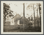 Thompson house. West side of eastern road leading from Setauket Mill Pond to Stony Brook Railroad Station. South Setauket, Brookhaven