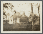 Thompson house. West side of eastern road leading from Setauket Mill Pond to Stony Brook Railroad Station. South Setauket, Brookhaven