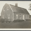 H. Avery house (1858). North side Montauk Highway, west side of railroad tracks. Moved about 200ft north, April 1926. East Patchogue, Brookhaven