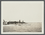 View of waterfront. Looking east from foot of Blue Point Ave., on Islip town line. Blue Point, Brookhaven