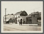 House. North side West Main Street, opp. West Ave. Shop on first floor. R. Jague? (1873). Other shops on left and right. Patchogue, Brookhaven