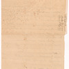 Letter from John Burgoyne