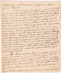 Letter from Arthur Lee