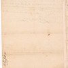 Letter from Arthur Lee