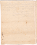 Letter from Arthur Lee