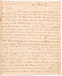 Letter from Arthur Lee