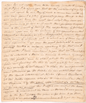 Letter from Arthur Lee
