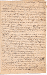 Letter from Henry Laurens