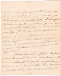 Letter from Arthur Lee