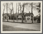 House. East side Bellport Lane, south of library and Bell Street. Bellport, Brookhaven