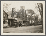Hotel Bellport. East side Bellport Lane, south of Montauk Highway. Bell Inn adjacent on right. Bellport, Brookhaven