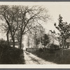 View of former Methodist Episcopal Church (1873). North of Montauk Highway, about 150ft west of Bellport village limits. Bellport, Brookhaven