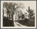 View of former Methodist Episcopal Church (1873). North of Montauk Highway, about 150ft west of Bellport village limits. Bellport, Brookhaven