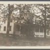 H. Robinson house. North side Montauk Highway, 2 or 3 blocks east of road leading to railroad depot, east of E. Daniels house and Presbyterian Church. Center Moriches, Brookhaven