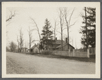 View houses on south side Main Street. S.E. Norton house (1858) on left. Yaphank, Brookhaven