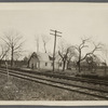 [J. Brown] House. South side railroad tracks, about 500ft east of Yaphank Depot. Yaphank, Brookhaven