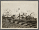 [J. Brown] House. South side railroad tracks, about 500ft east of Yaphank Depot. Yaphank, Brookhaven