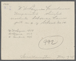 W.H. Payne farmhouse. North side Sebonac Lane, just NE of School No. 14. Sebonac, Southampton