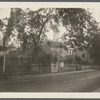 View of houses. South side Union Street. Sag Harbor, Southampton