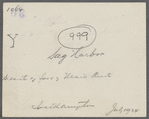 House. SE of foot of Main Street (south side Union Street). Sag Harbor, Southampton
