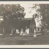 House. NE corner Madison and Union Streets. (Old traffic signal in road in foreground.) Sag Harbor, Southampton