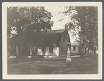 House. NE corner Madison and Union Streets. (Old traffic signal in road in foreground.) Sag Harbor, Southampton