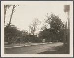 Ruins of old Academy. NW corner Union and Church Streets. Originally the Presbyterian Church, and at one time Town Hall. Sag Harbor, Southampton