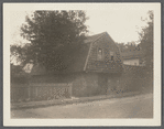 Umbrella House. East side Division Street, north of Washington Street. Built 1670. First story brick. Sag Harbor, Southampton