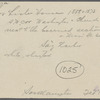 [Thomas Lister] House. SW corner Washington and Church Streets. Sag Harbor, Southampton
