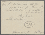 [Thomas Lister] House. SW corner Washington and Church Streets. Sag Harbor, Southampton