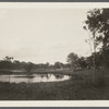 View of Otter Pond. Looking northwest. Sag Harbor, Southampton