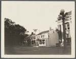 View of west side Main Street. Looking south at intersection with Madison Street. Sag Harbor, Southampton